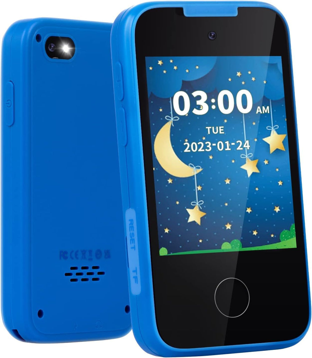 MOFGDNI kids phone dual-camera front shot for playful selfies and memories