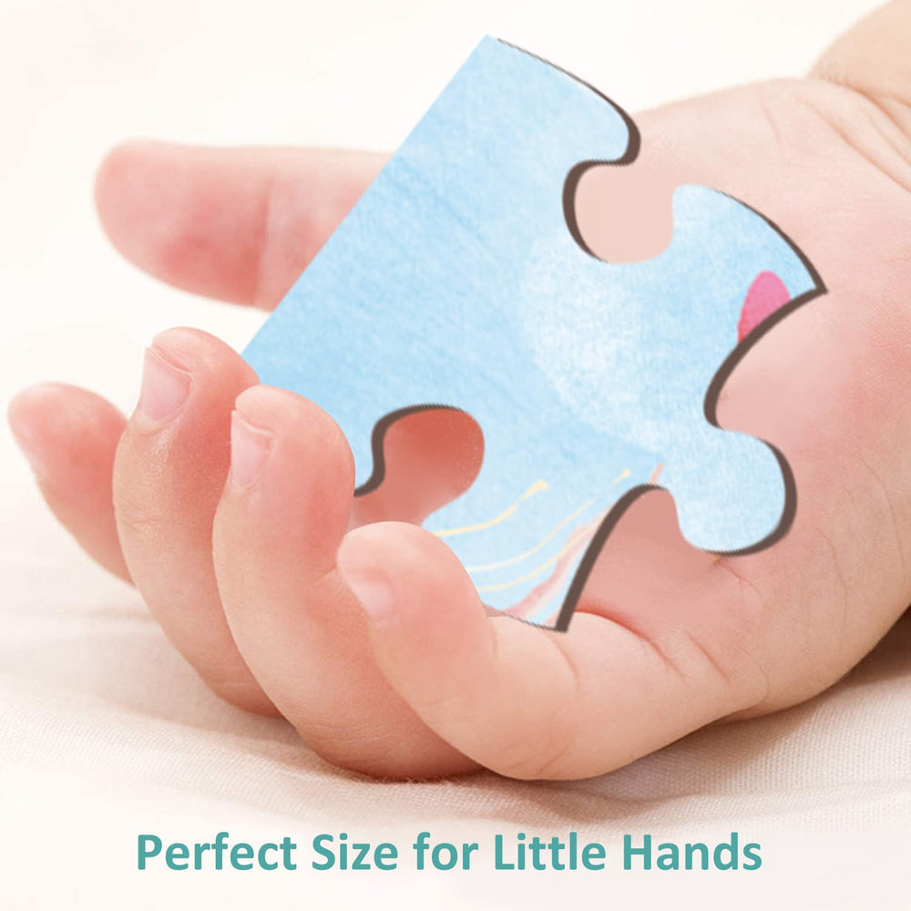 MoinKidz color rich puzzle designs enhance visual recognition and engagement