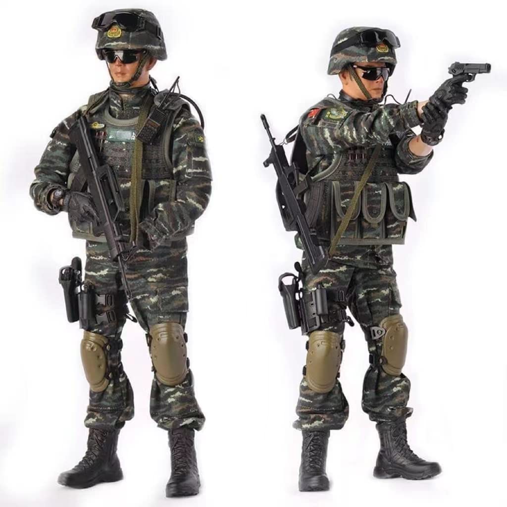 MoJyetli 1/6 Soldier detail highlights meticulous sculpting.
