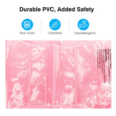 MoKo arm bands easy to inflate and deflate for quick setup at pool
