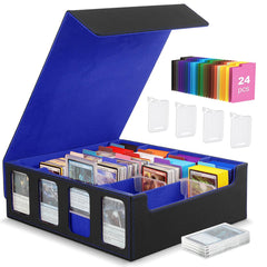 MoKo card storage box displays 3000+ sleeveless cards with organized layout