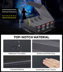 MoKo box designed for secure transport of trading cards