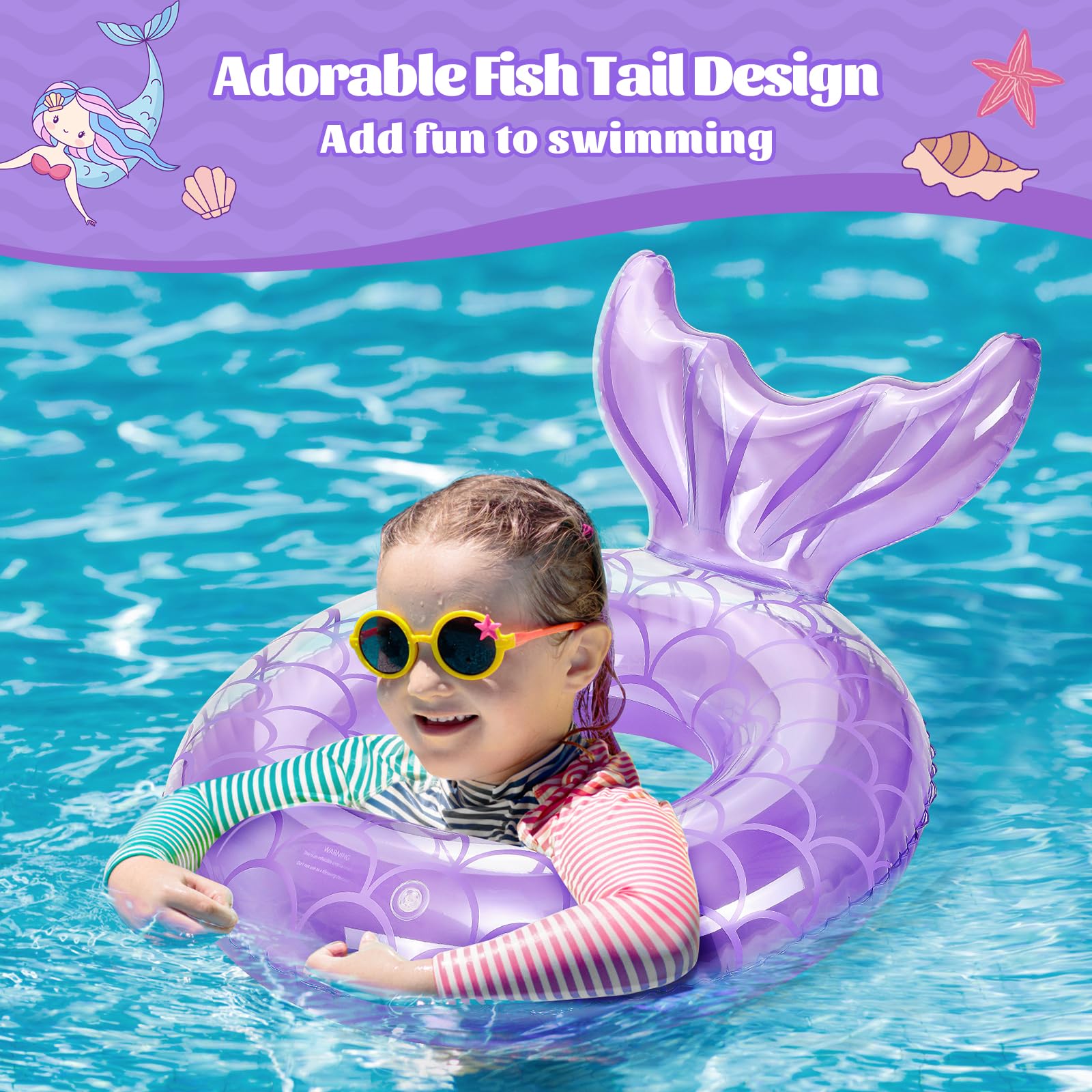 MoKo durable PVC material ensures long-lasting use during water adventures.