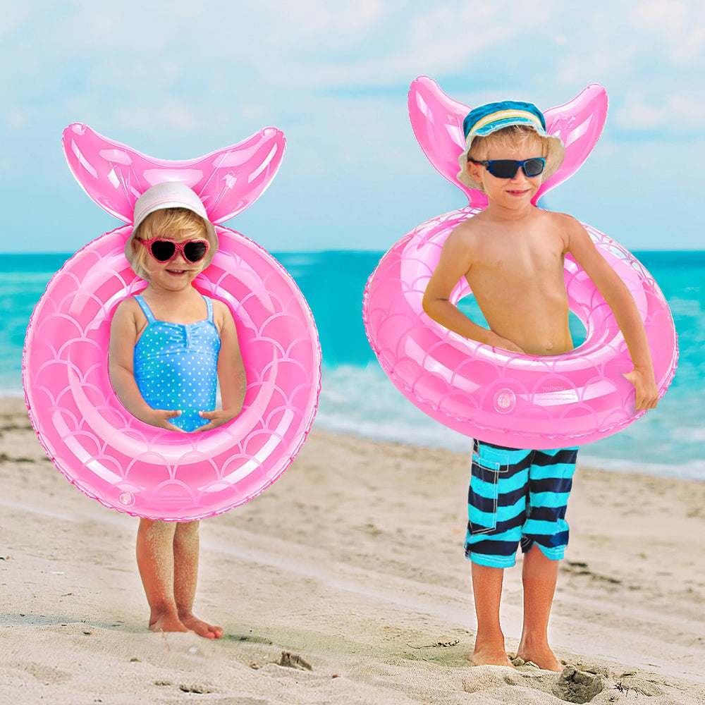 MoKo easy-inflate valve pink ring, quick setup for on-the-go fun