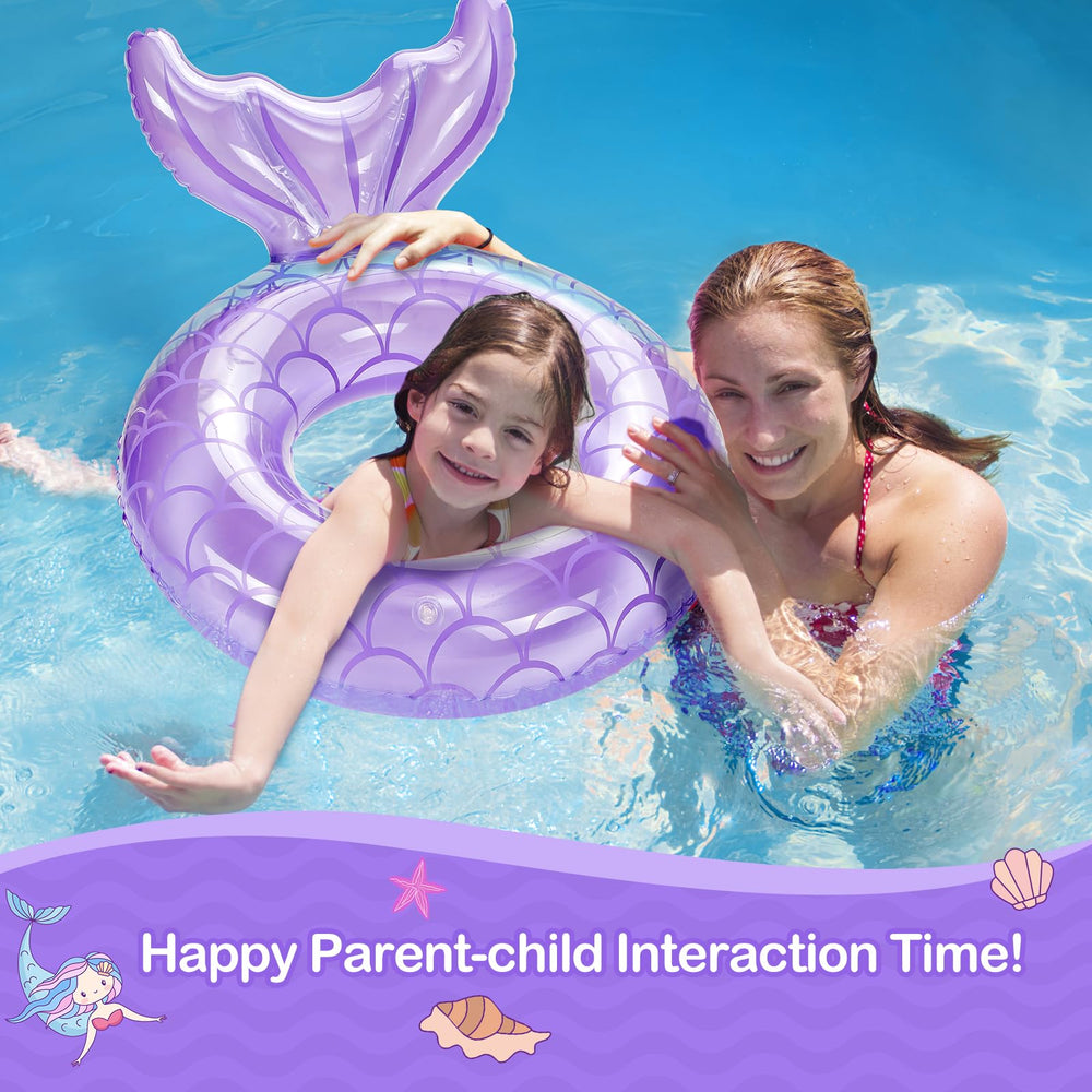 Playful fish-tail design from MoKo adds style to pool fun.