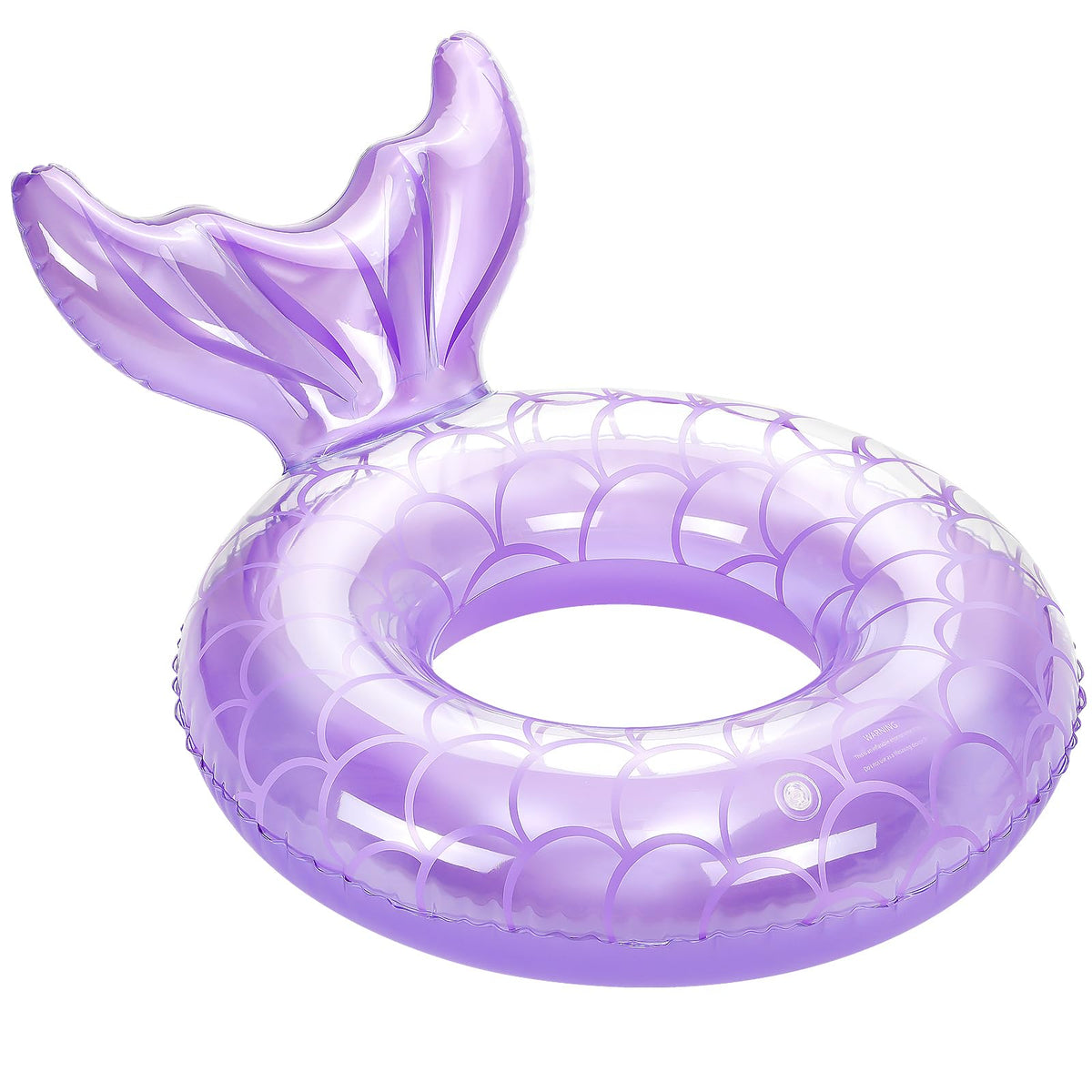 MoKo inflatable swimming ring in purple provides buoyant support for kids’ pool time.