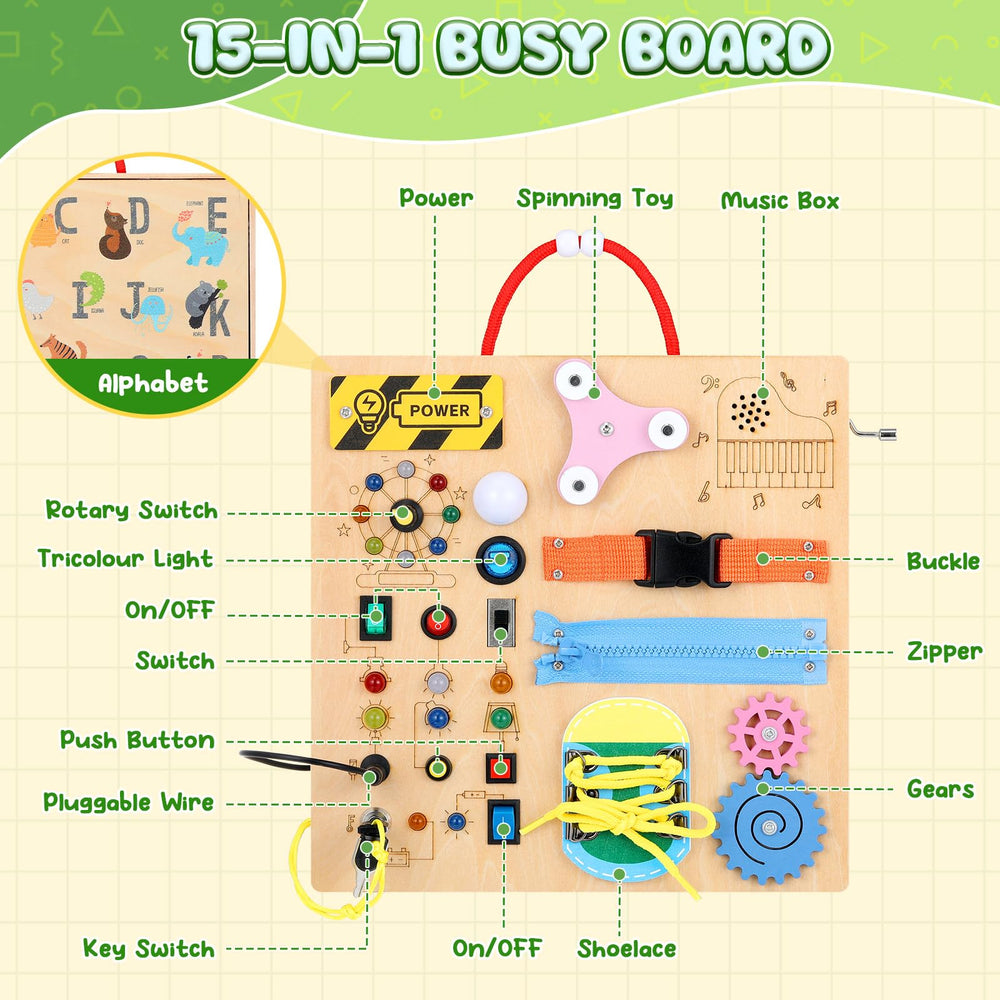 MoKo portable 9.84-inch board fits bags for travel-friendly learning.