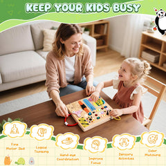 MoKo sturdy natural wood construction ensures safe, durable play.