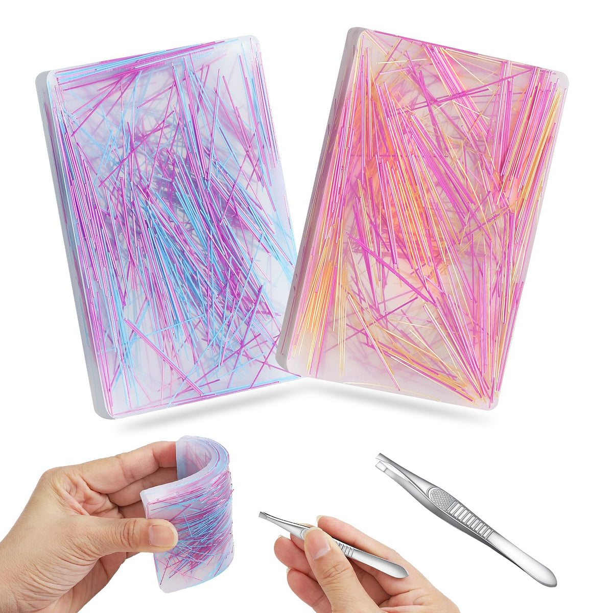MoKo Picky Pad bundle front view for easy on-the-go stress relief.