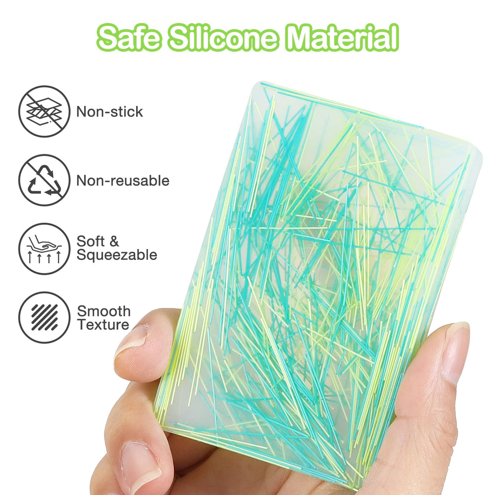 MoKo Picky Pad held in hand demonstrates portable relaxation for on-the-go anxiety relief