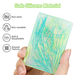 MoKo Picky Pad held in hand demonstrates portable relaxation for on-the-go anxiety relief