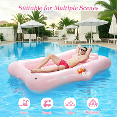 MoKo pool float headrest removed to create kiddie pool option.