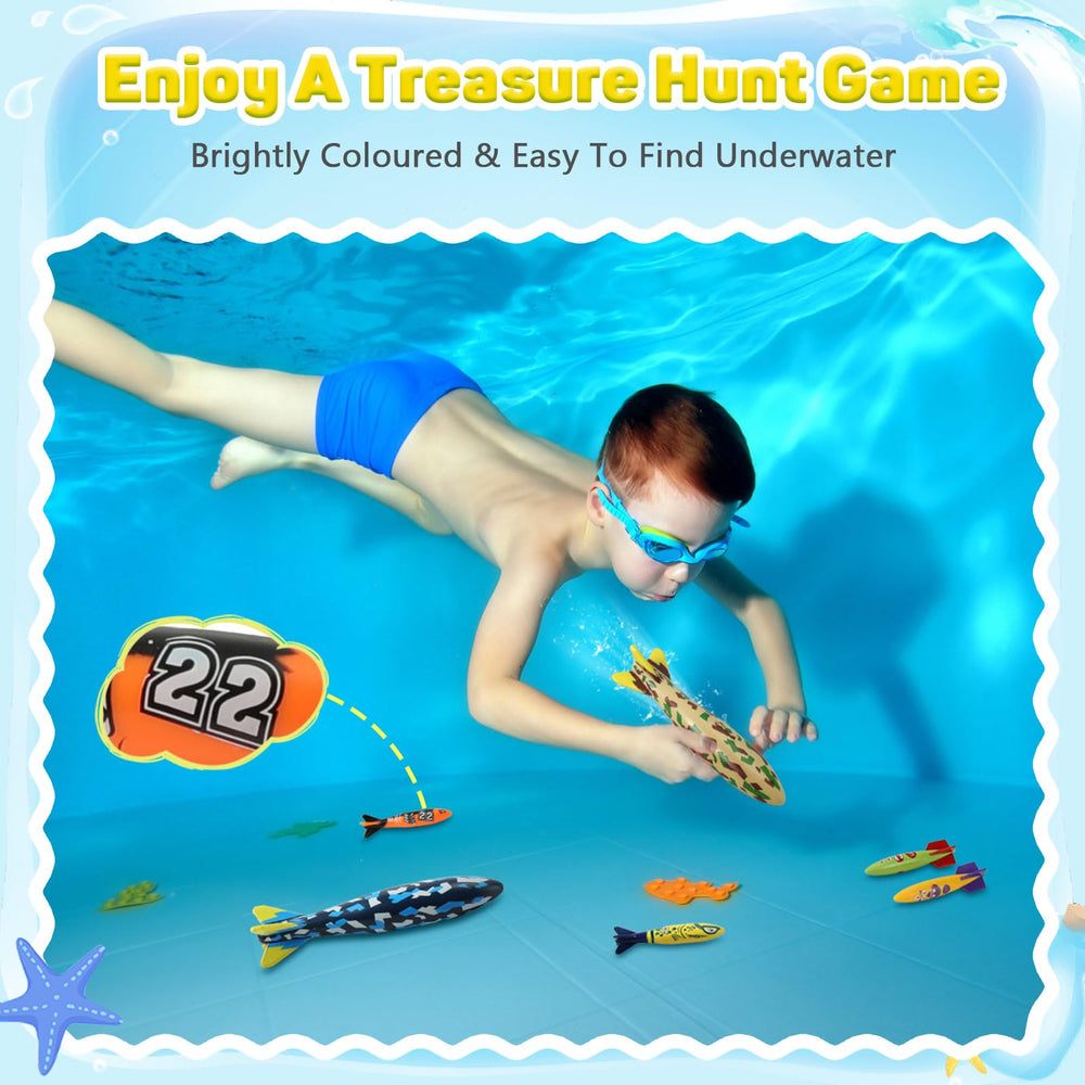 MoKo small minnow yellow torpedo for treasure-hunt challenges.