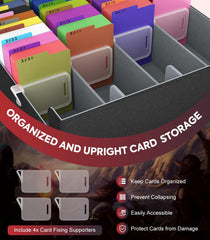 MoKo magnetic closure secures contents during transport and shipping.