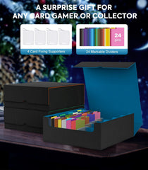MoKo storage box fits MTG, Yu-Gi-Oh!, PTCG and standard card sizes