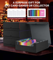 MoKo wide compatibility fits Magic, YuGiOh, sports cards, and more.