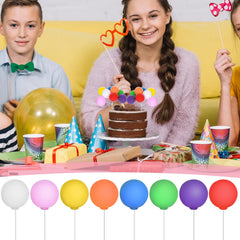 Molain colorful cupcake toppers suit weddings and baby showers