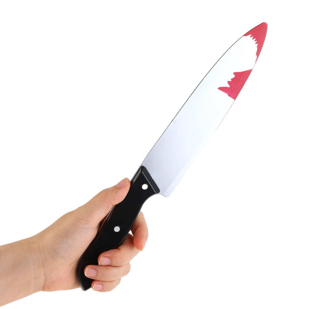 Molain Bloody Knife handle close-up for convincing cosplay accessory