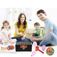 MoliDow Bang Popping Balloon Game pins set up the balloon area