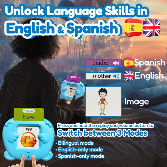 MoLingvora flash cards feature foods to expand bilingual word recognition
