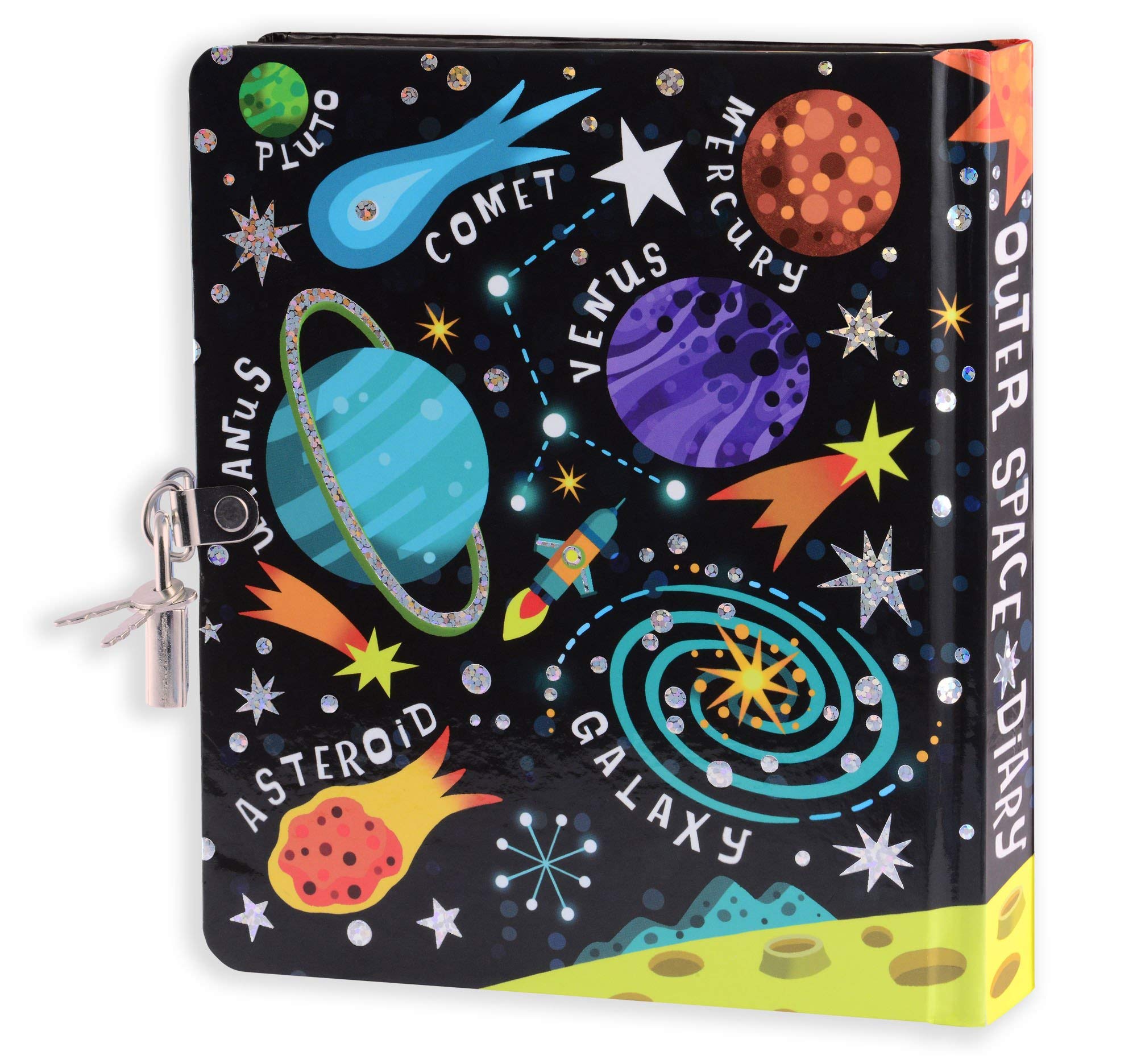 MOLLYBEE KIDS diary padlock and keys offering private journaling on the go.
