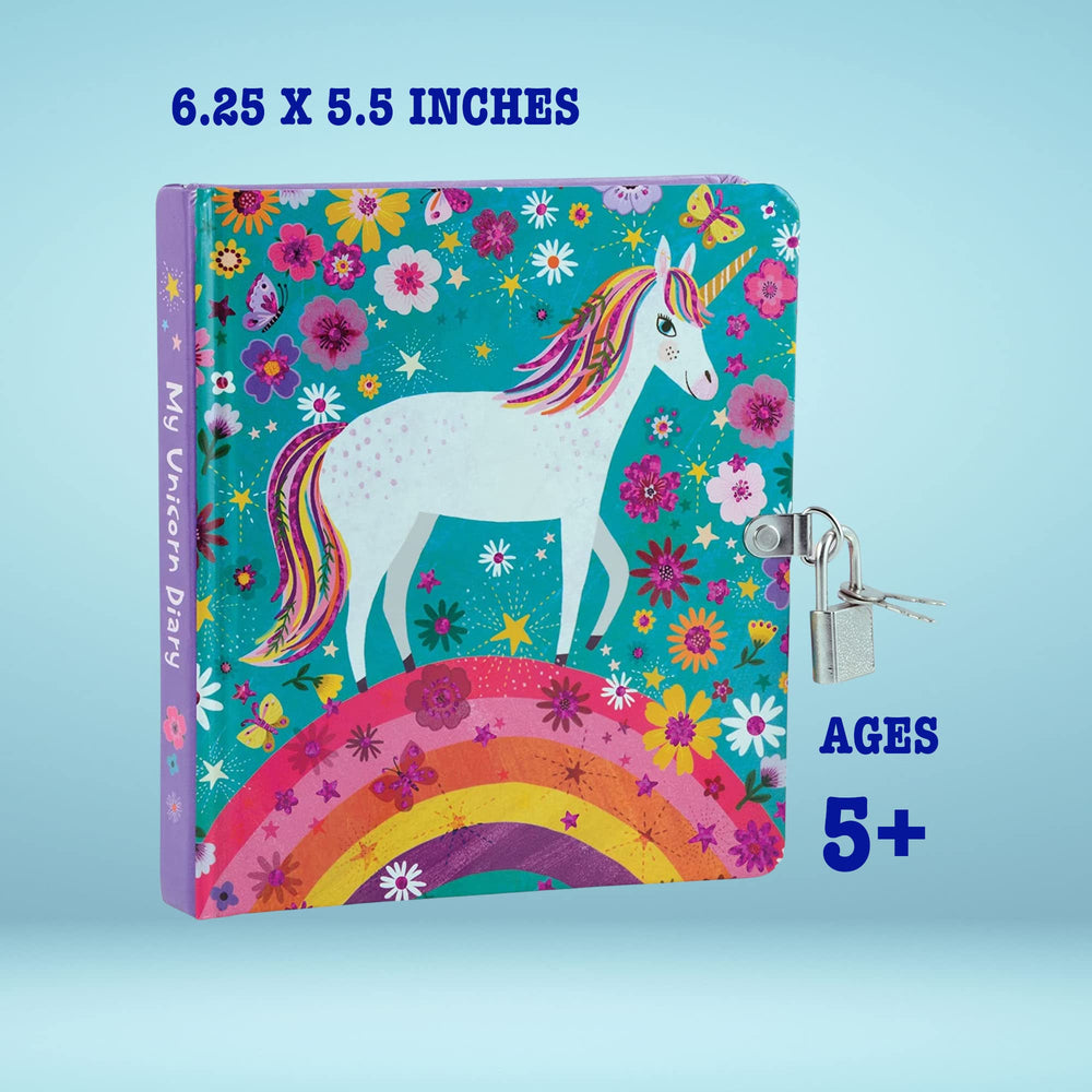 Mollybee Kids 208-page diary interior pages for doodles and notes.