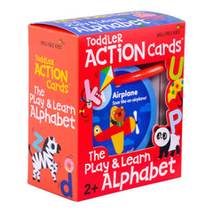 MOLLYBEE KIDS alphabet card details, double-sided for versatile play
