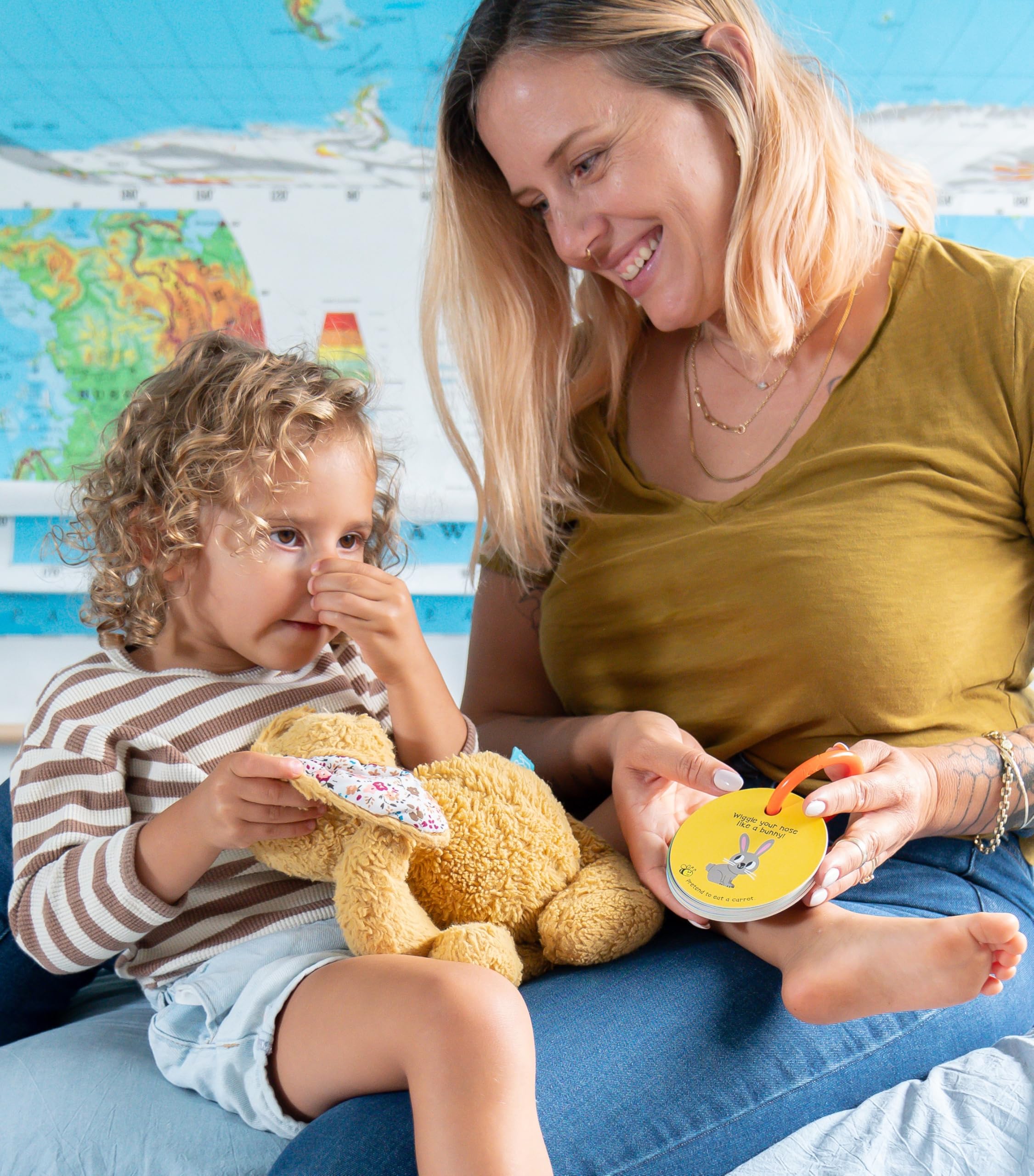 Classroom use of MOLLYBEE KIDS cards supports interactive, cooperative play