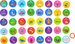 Travel ring keeps MOLLYBEE KIDS cards organized for home, classroom or on the go