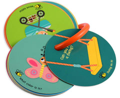 MOLLYBEE KIDS two-sided design doubles fun and prompts varied activities.