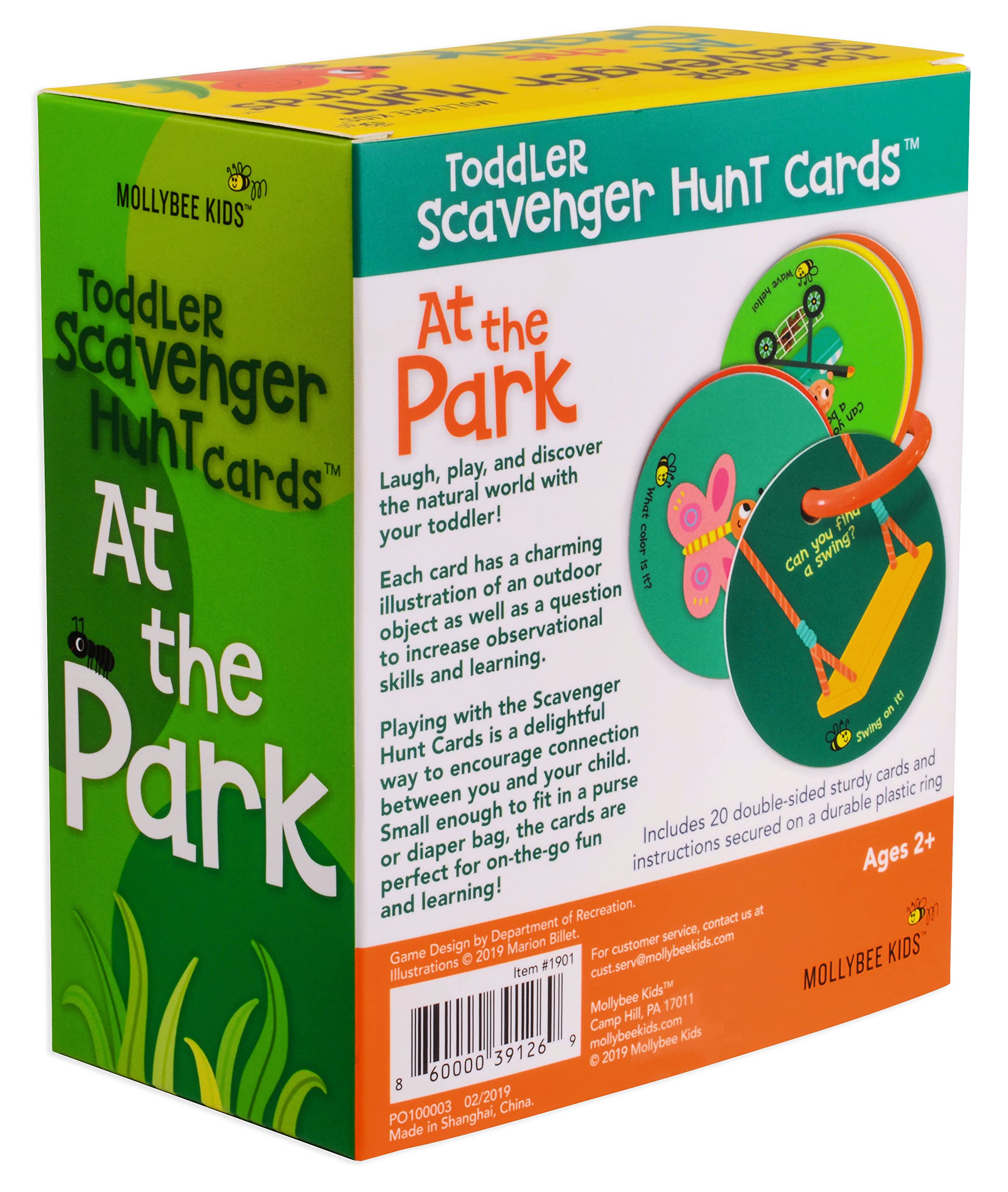 MOLLYBEE KIDS double-sided cards support quick setup and versatile play.