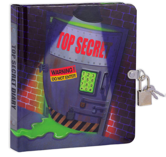 MOLLYBEE KIDS top secret diary cover with lock invites private journaling.