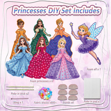 momandmyaboys poke-in-princess-art-kit elf-character included inspires role-play fun.