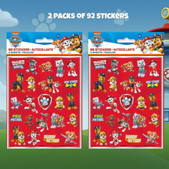 Momentko Paw Patrol stickers for decorating gifts, cards, or loot bags.