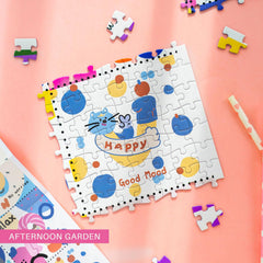 MOMIBOOK puzzle size 75x50 cm supports dramatic scene exploration