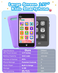 MOMILLA KDPS-1 games menu offers 200+ educational options.