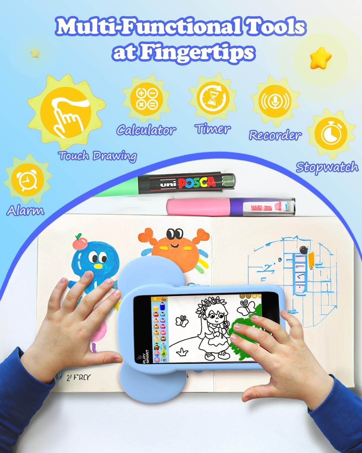 MOMILLA toy phone puzzle games boost early thinking skills