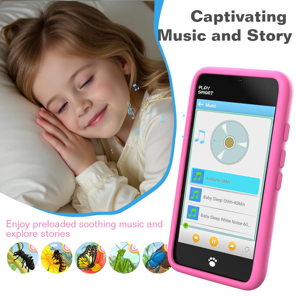 Momilla mini phone with 16GB storage keeps apps and photos organized.