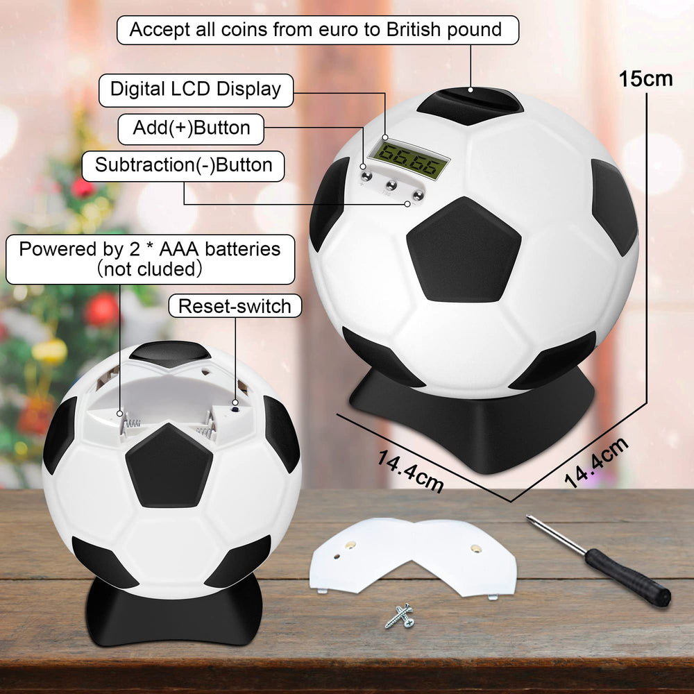 MOMMED football texture detail enhances sporty room decor.