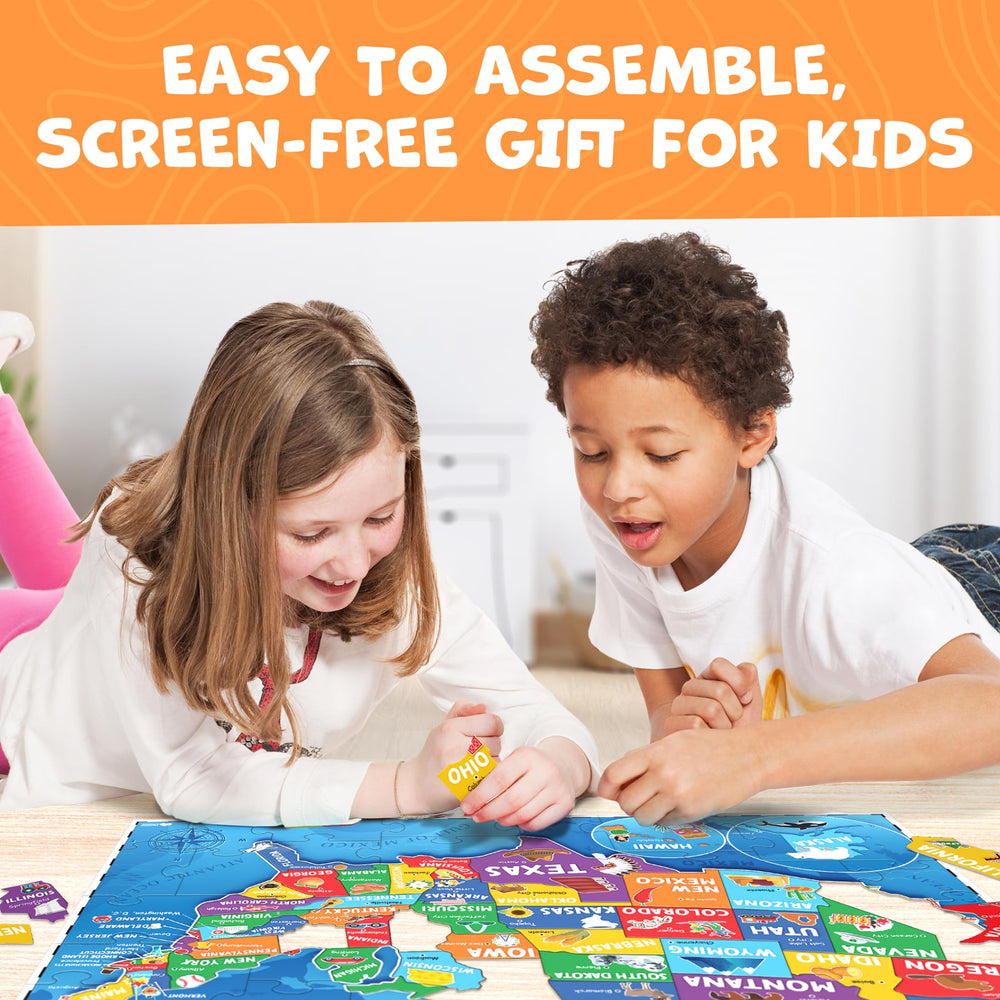 Momo & Nashi educational toy for ages 4-8 supports early geography exploration.