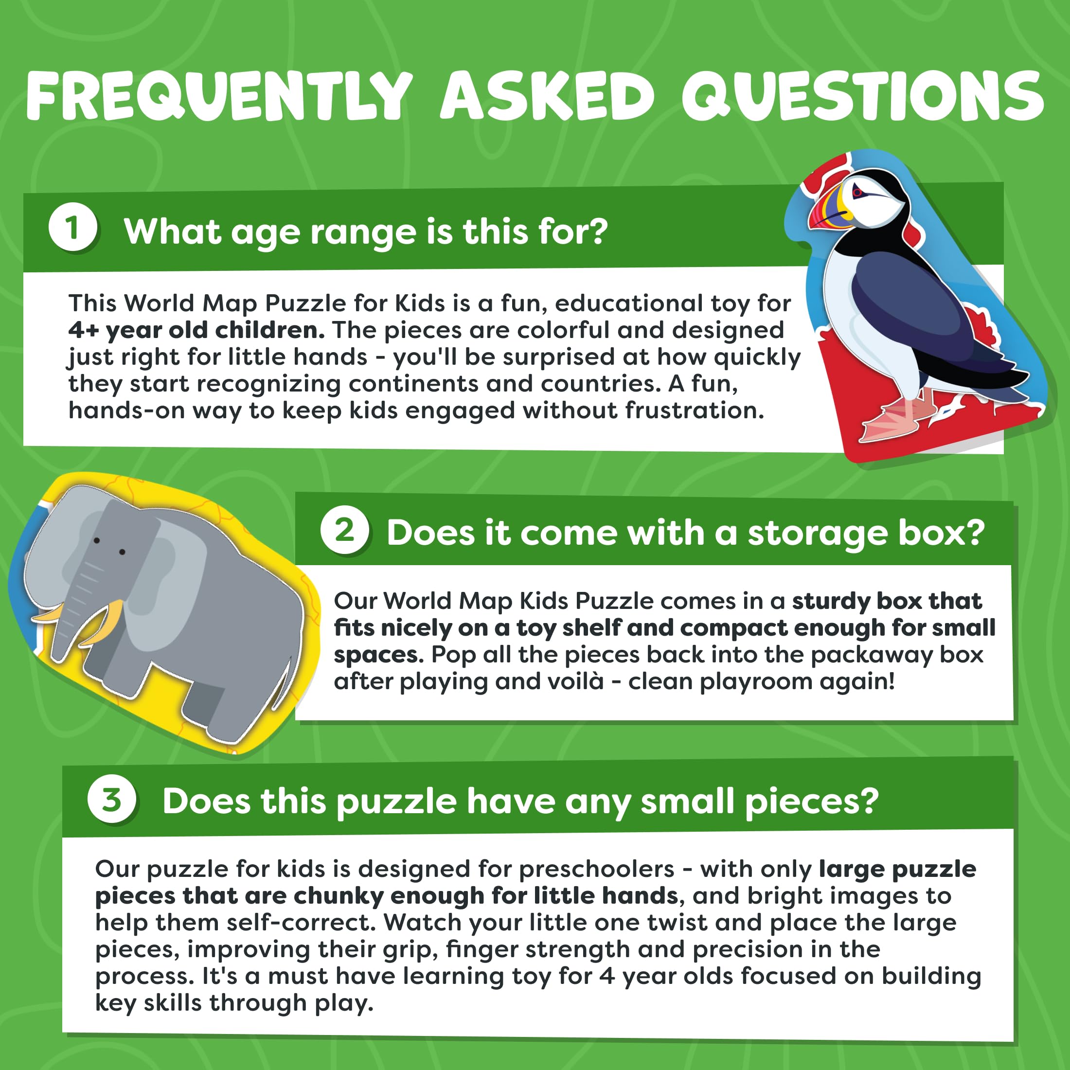 Momo & Nashi preschool gift encouraging geography curiosity and problem solving