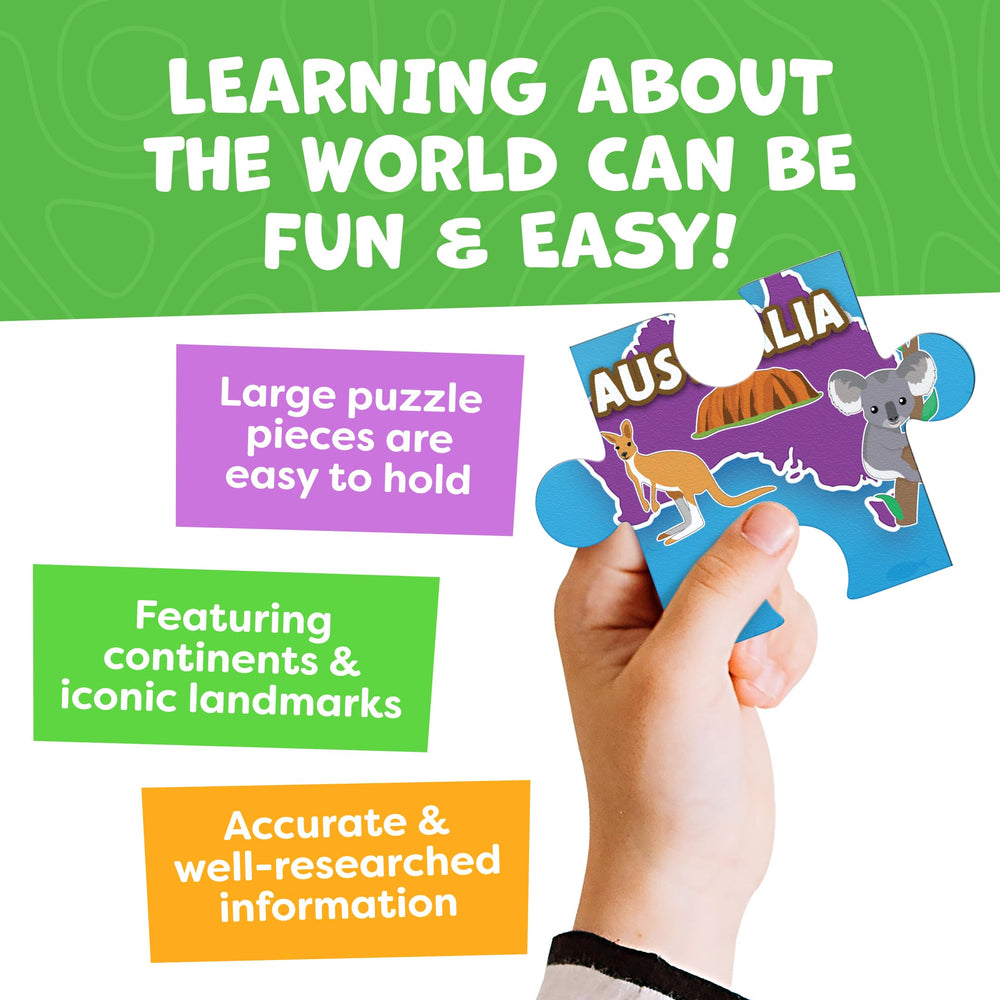 Momo & Nashi puzzle pieces made from durable 2mm chipboard for long-lasting play