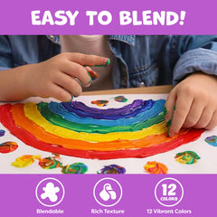 Momo & Nashi tactile squishy paints inviting sensory exploration