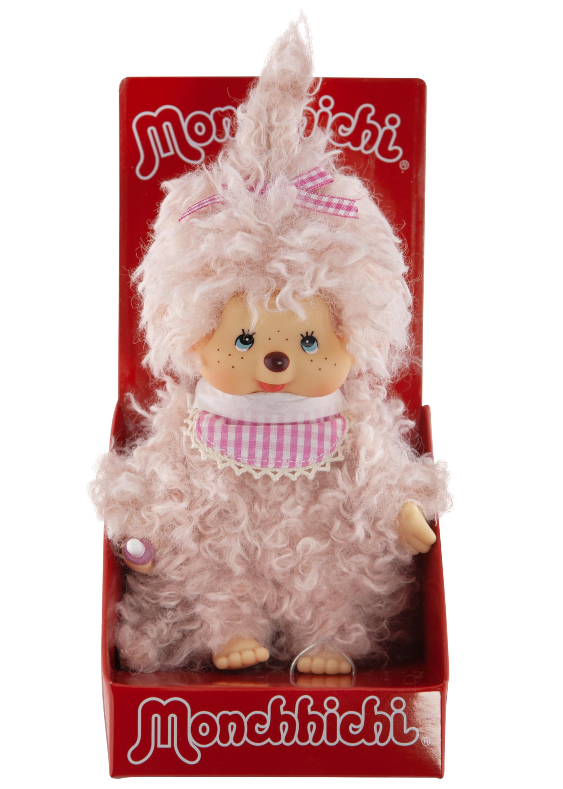 Monchhichi collectible plush perfect as a gift or display.