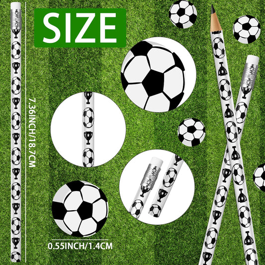 Moncinday soccer erasers, compact and wipe-clean for classroom activities.