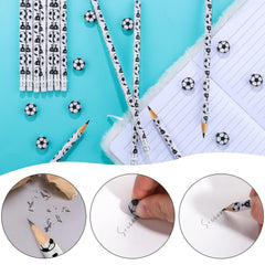 Moncinday soccer-themed party favors add fun to birthday celebrations.