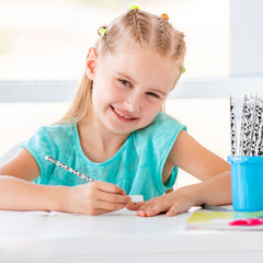 Moncinday student stationery pack bundles pencils and erasers for school.