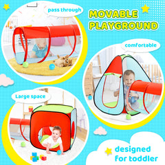 Moncoland ball pit tent with castle promoting imaginative play