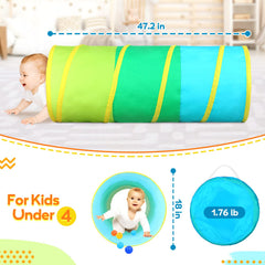 Moncoland tunnel child crawling highlights active, safe movement.