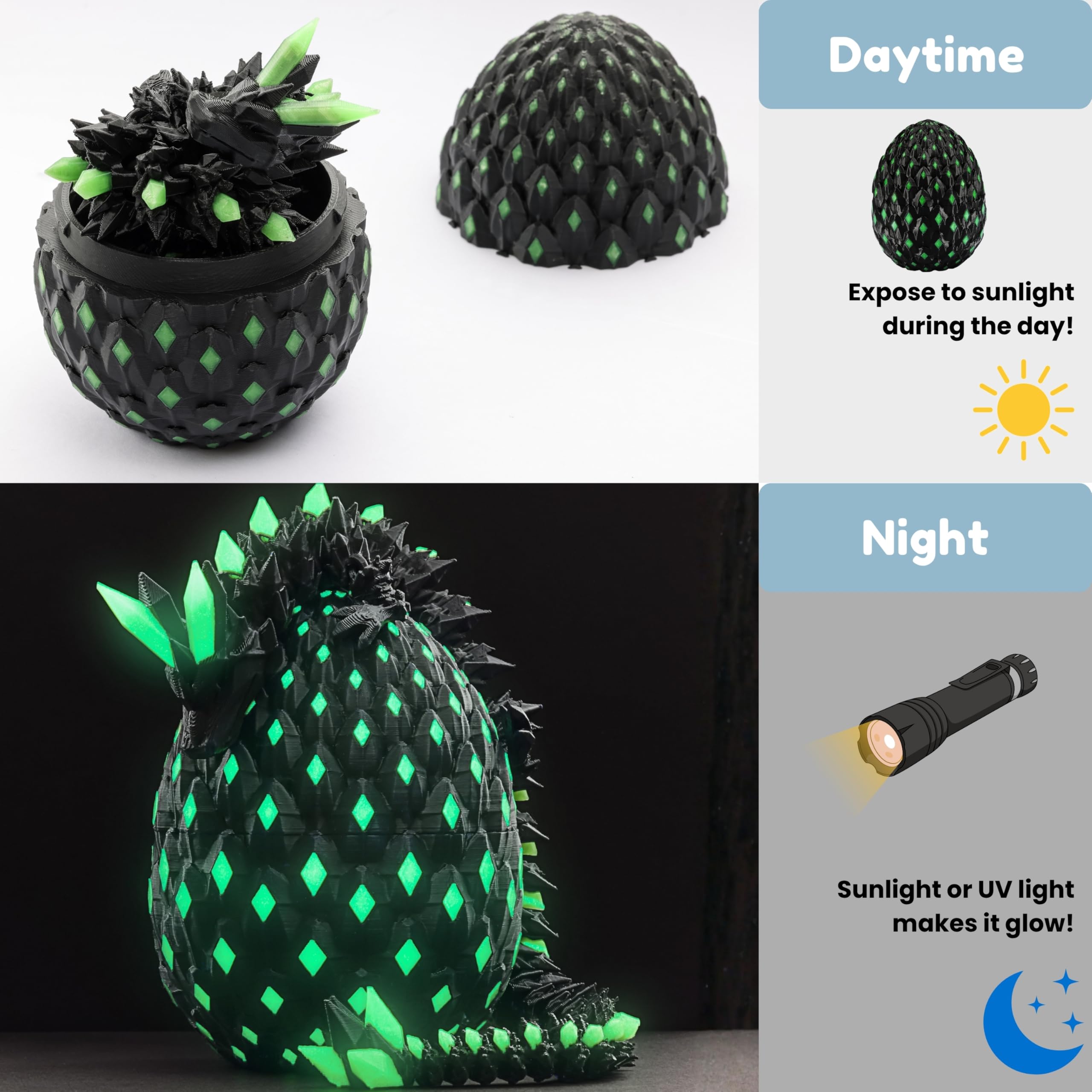 MONJITA glow desk decor: perfect desk ornament for daytime wonder.